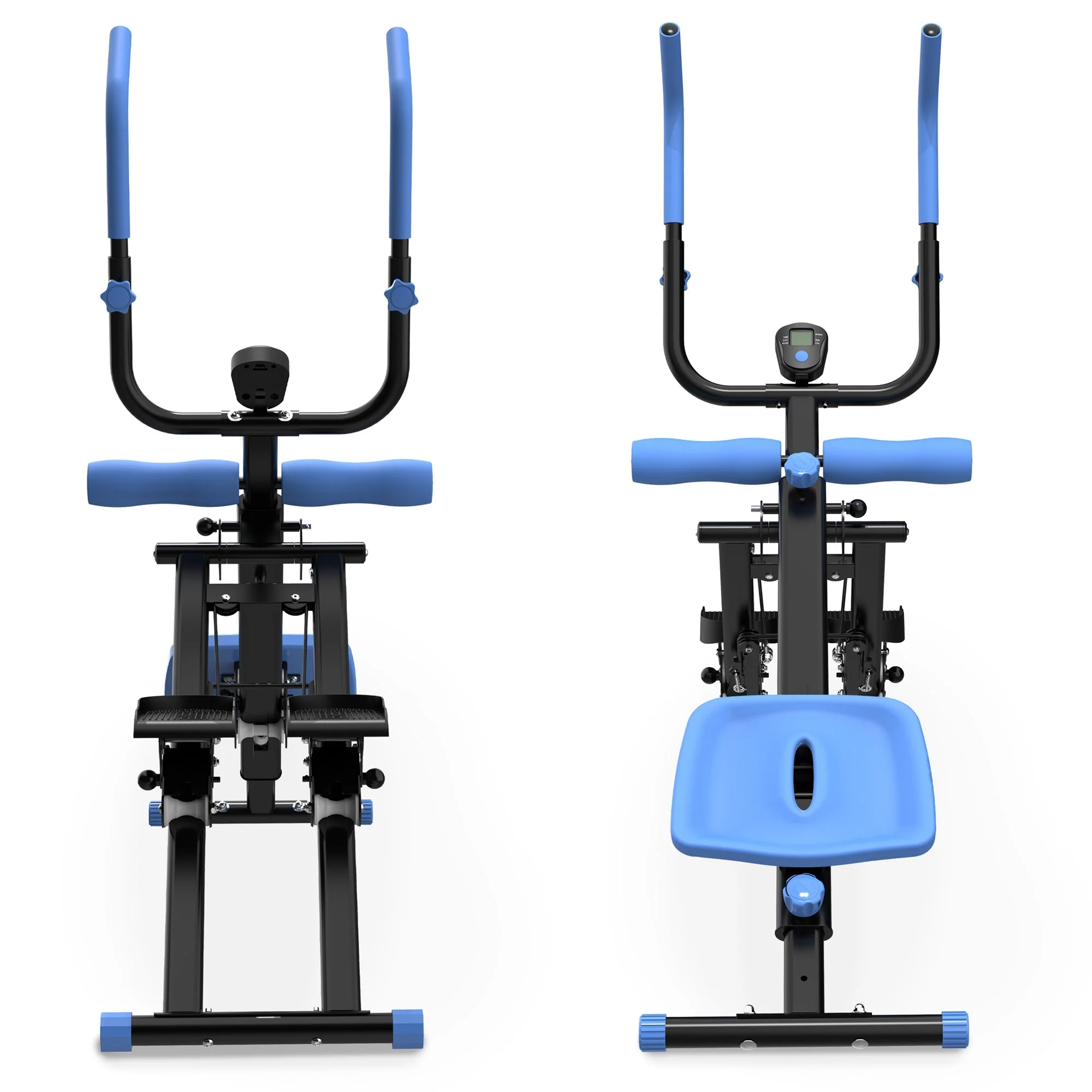 2-in-1 Stair Stepper & Abdominal Trainer - Foldable Full Body Home Gym Workout Equipment - Image 3