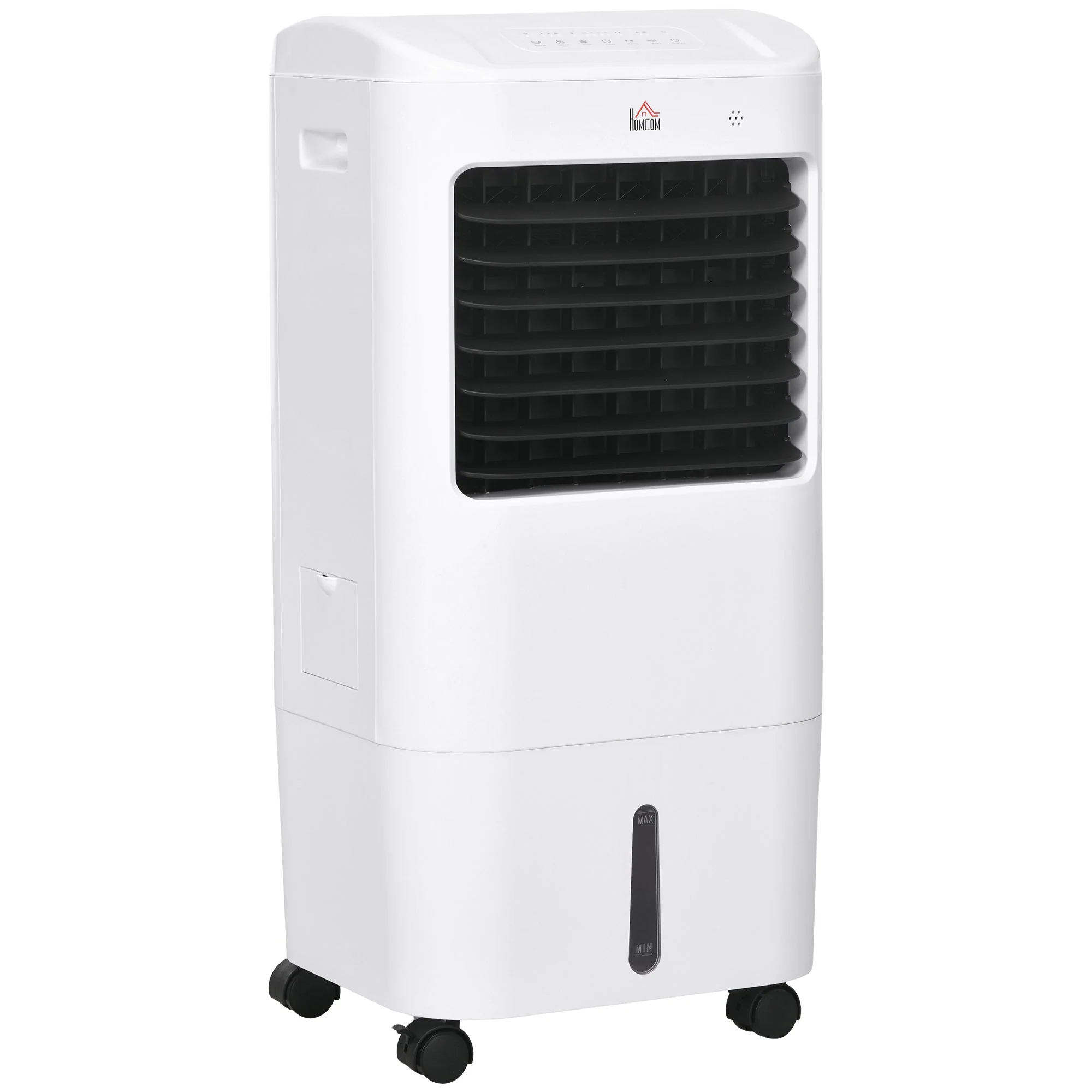 3-in-1 Portable Air Conditioner Humidifier Water Cooling 15L White