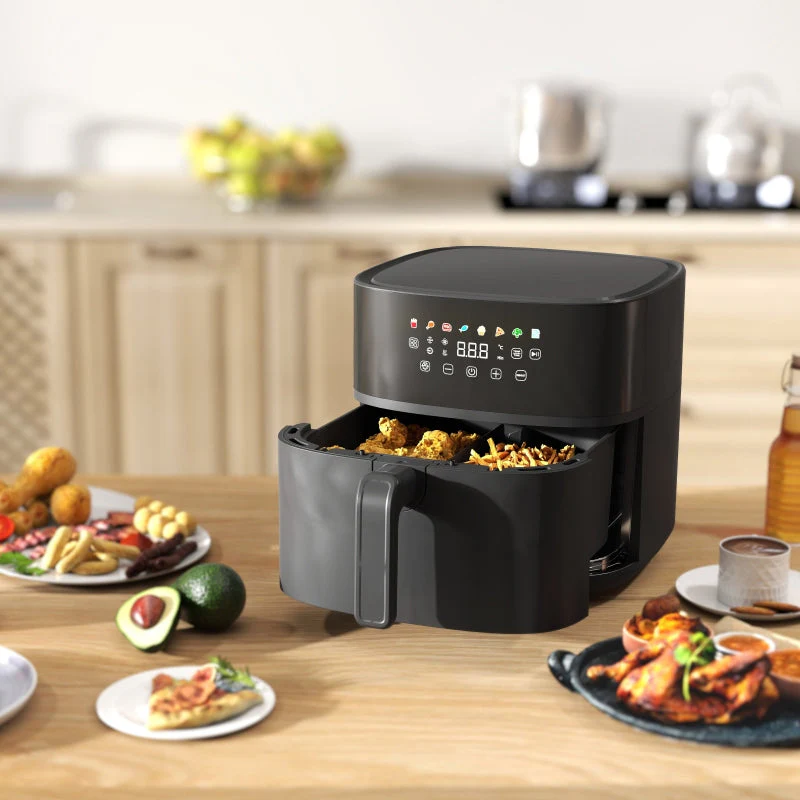 Air Fryer, 8L, 8 Presets, 1700W, Black - Image 8