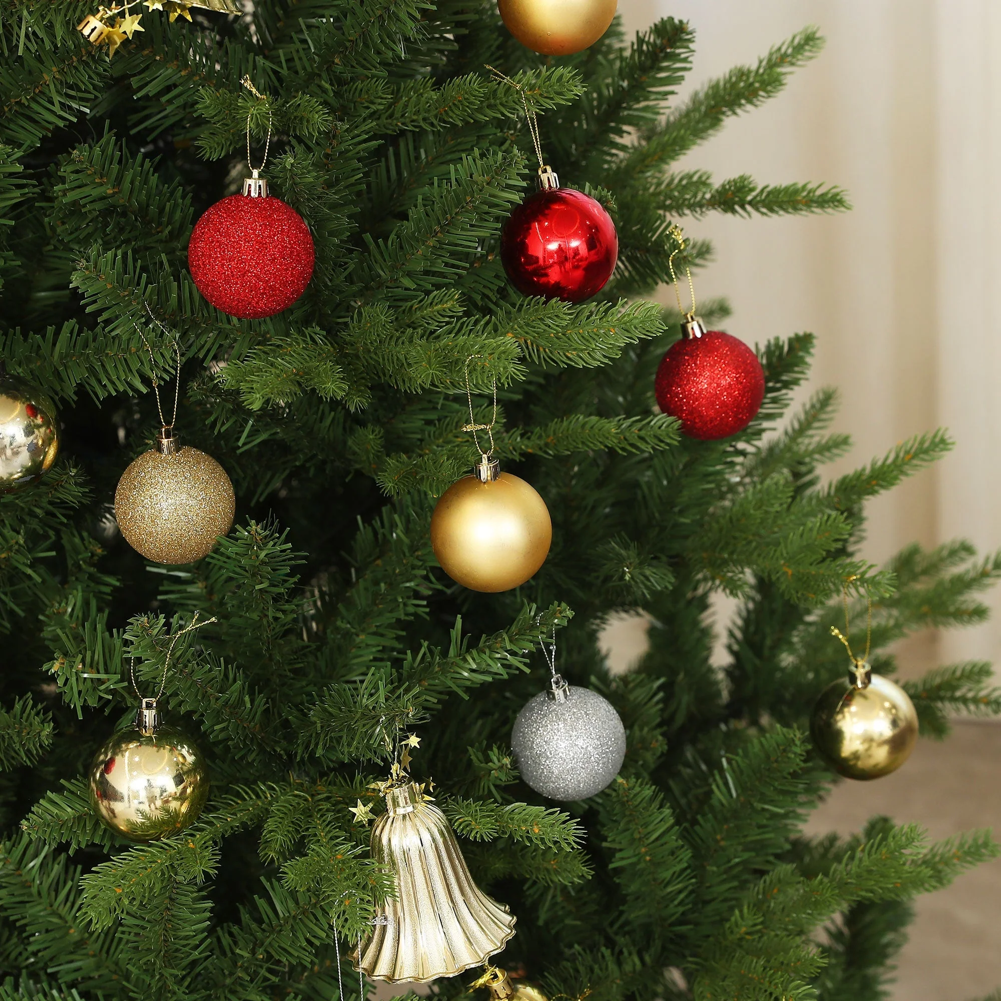 Artificial Christmas Tree, 180cm, 818 Tips, Folding System, Green - Image 7