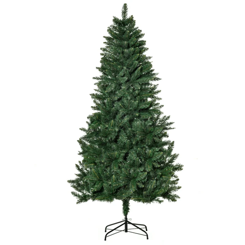 Artificial Christmas Tree, Pine Tree, 180 cm, Metal Stand - Image 2