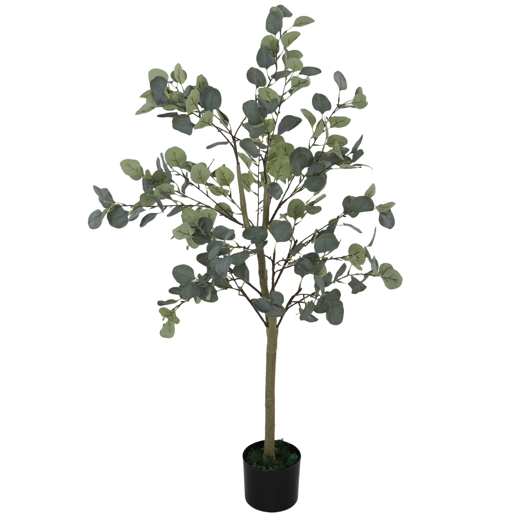 Artificial Eucalyptus Tree, Large 150 cm, Cement - Image 2