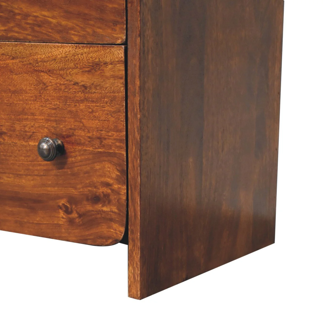 Aspen Slim Chest Solid Wood Storage, Mango Wood - Image 6