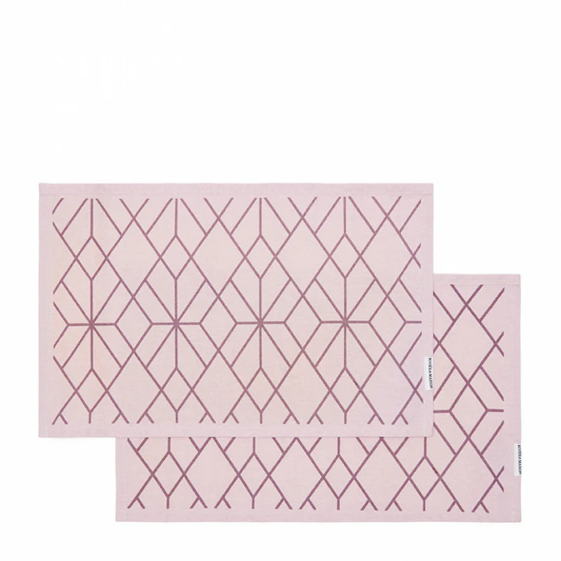 Ballad Mauve 2 Placemats