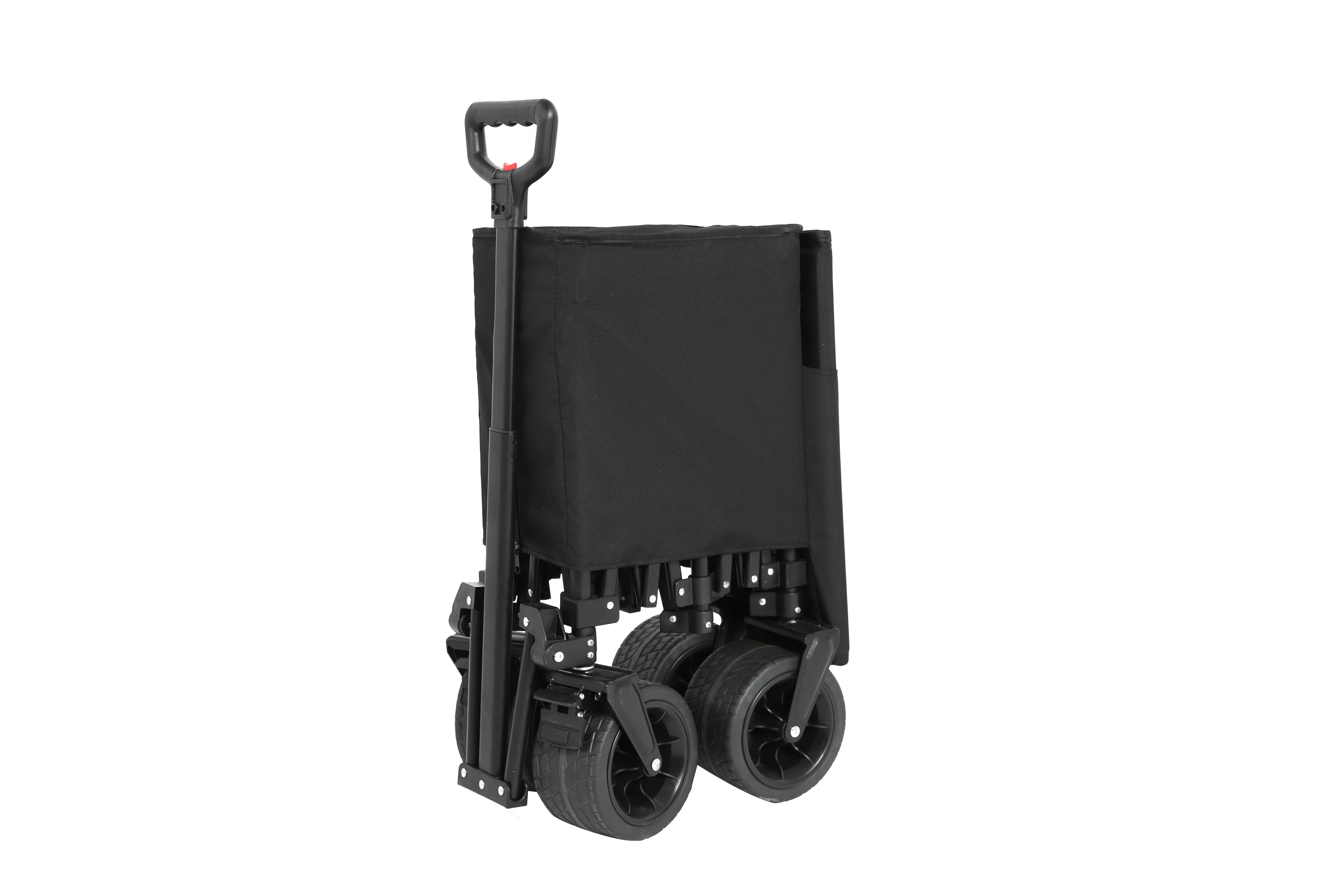 Beach Wagon Collapsible with Big Wheels Heavy Duty Black - Image 7