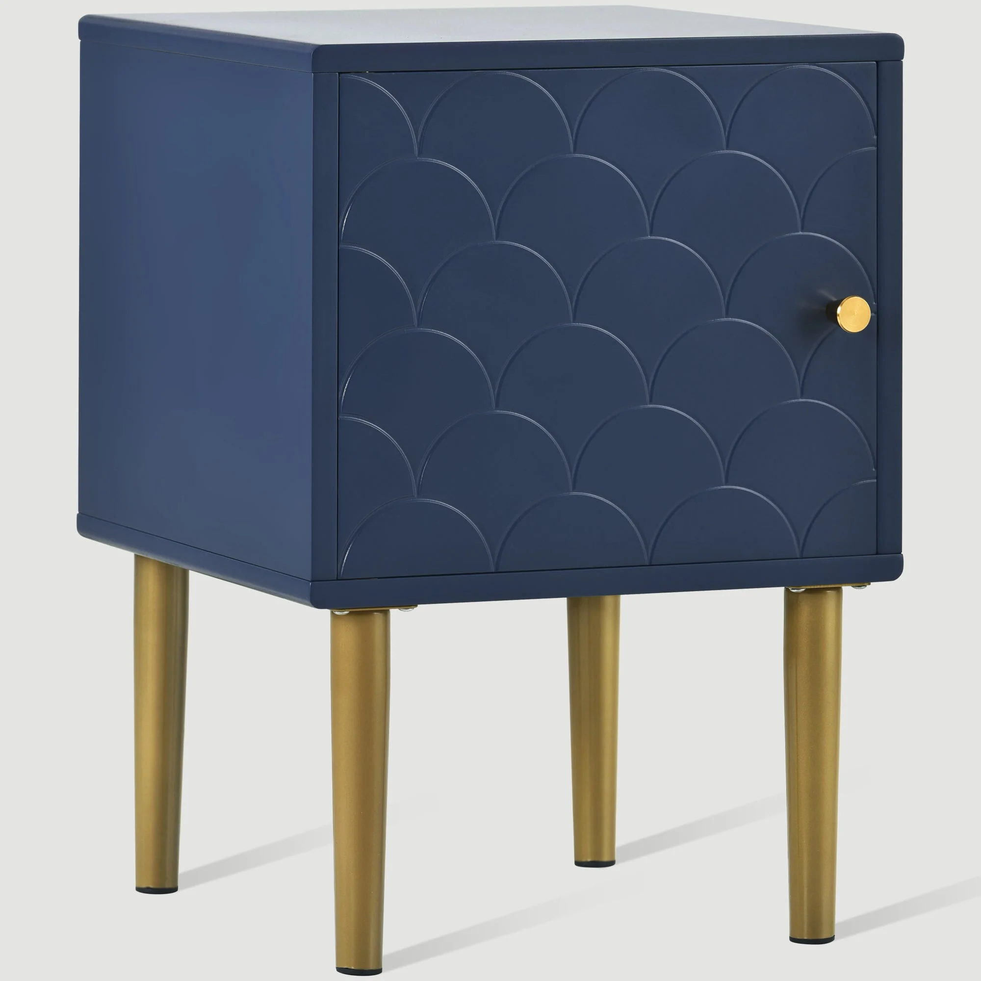Bedside Table, Nightstand, Side Table, Sofa Table for Bedroom, Navy Blue - Image 10