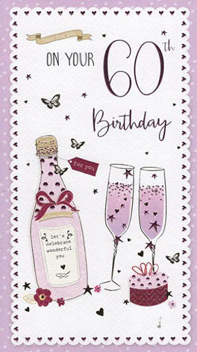 Birthday 60th - Champagne Pink