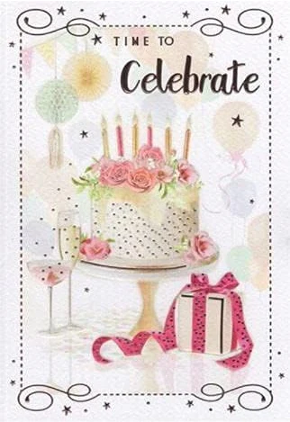 Birthday Card - Cake