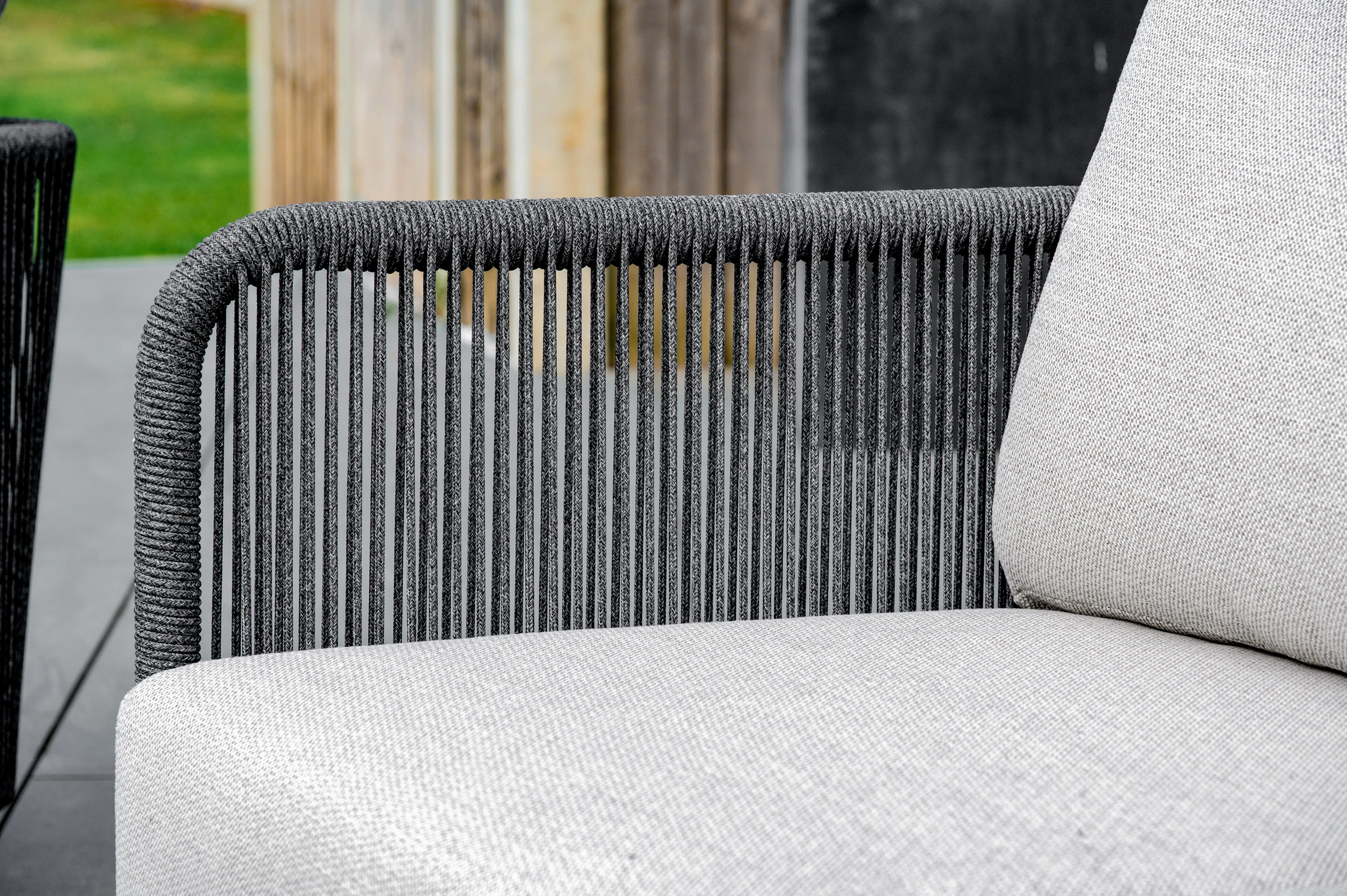 Buxton - Rope Weave Sofa Set with Piller Coffee Table - Image 5