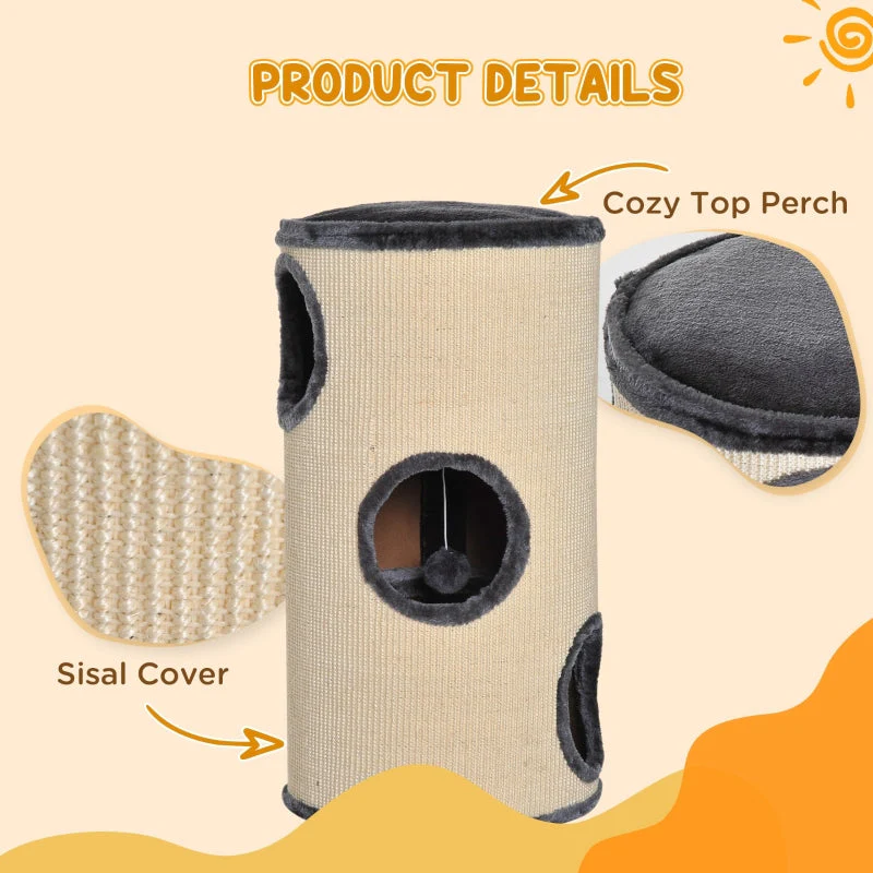 Cat Post Tree, 70cm Height Sisal Activity Center for Indoor Cats - Image 5