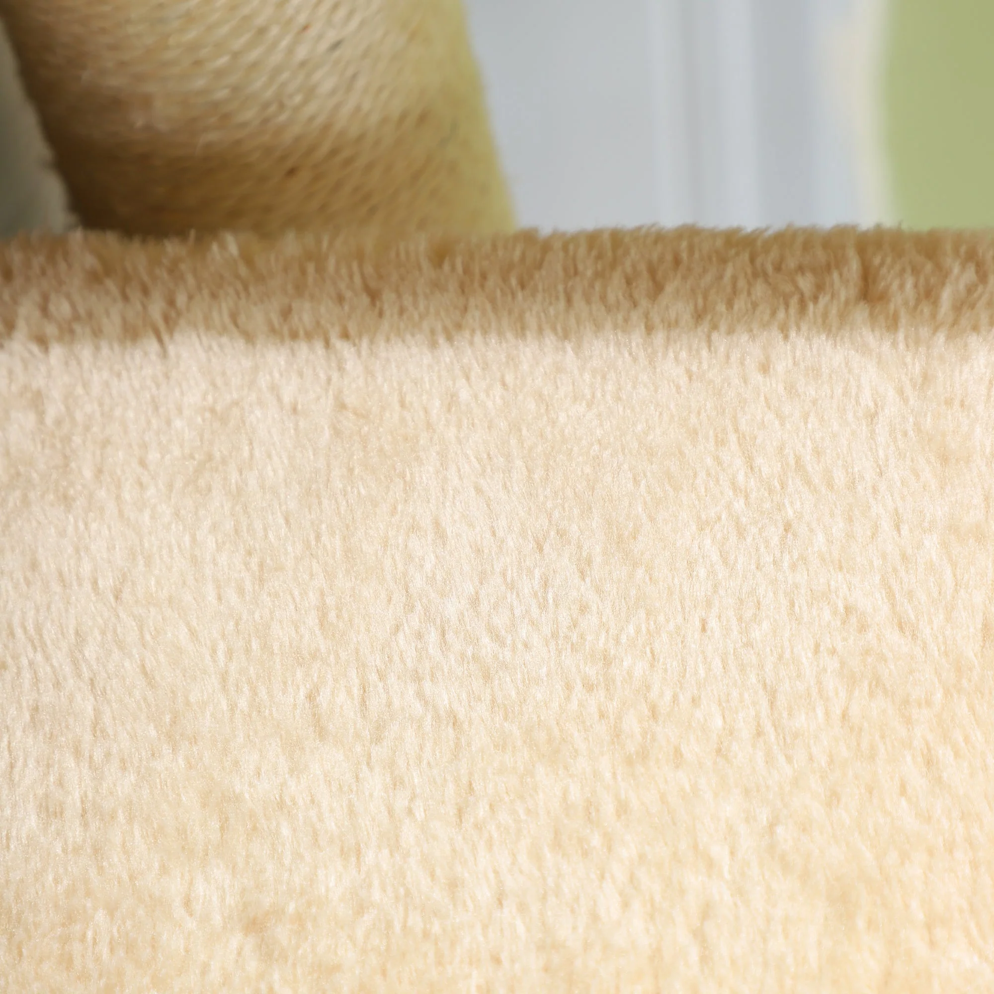 Cat Stairs, 11cm Step Height for Older Pets, Plush Cream - Image 8