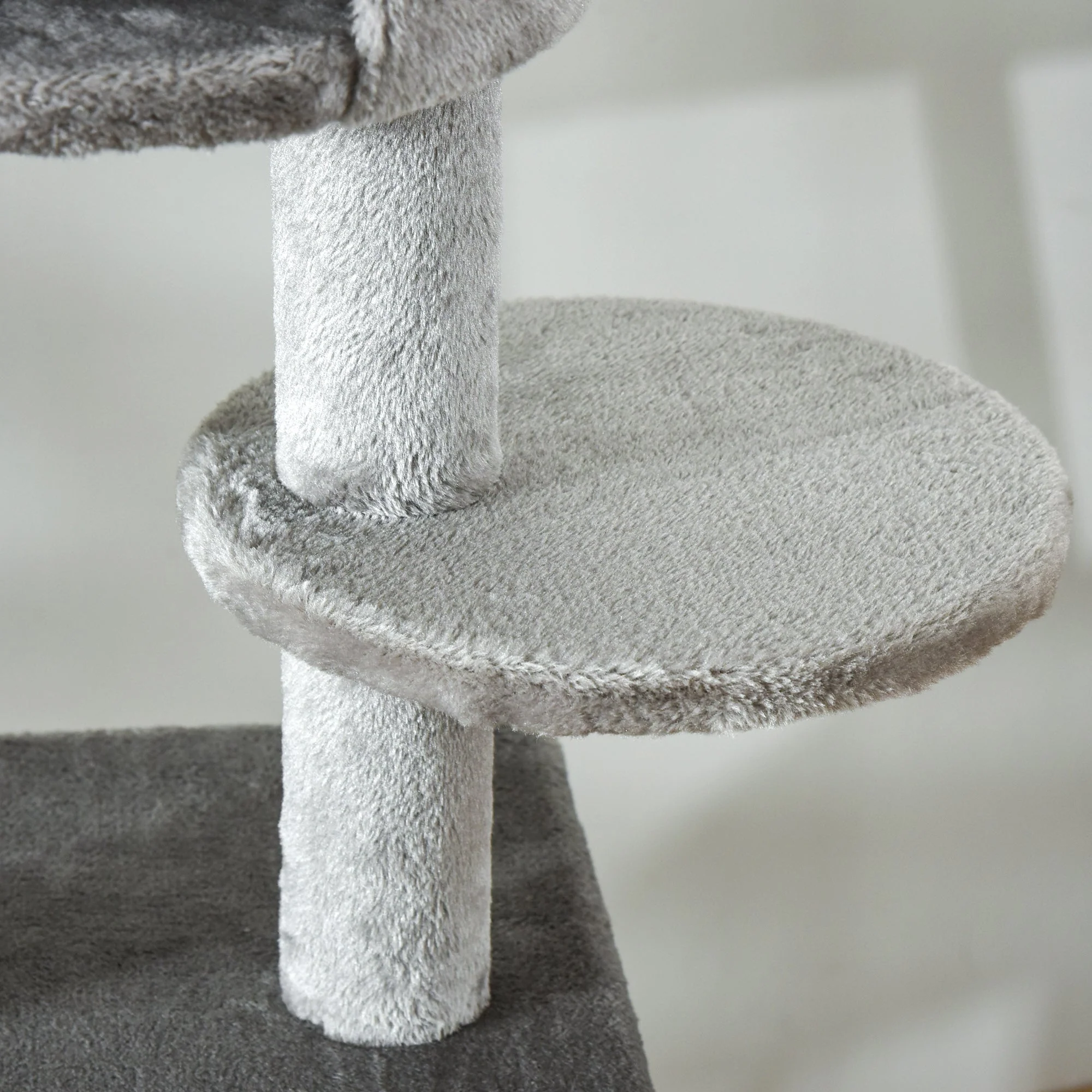 Cat Tree, XXL, Height-Adjustable, Sisal, Light Grey - Image 7