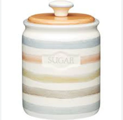 CC Sugar Jar Ceramic