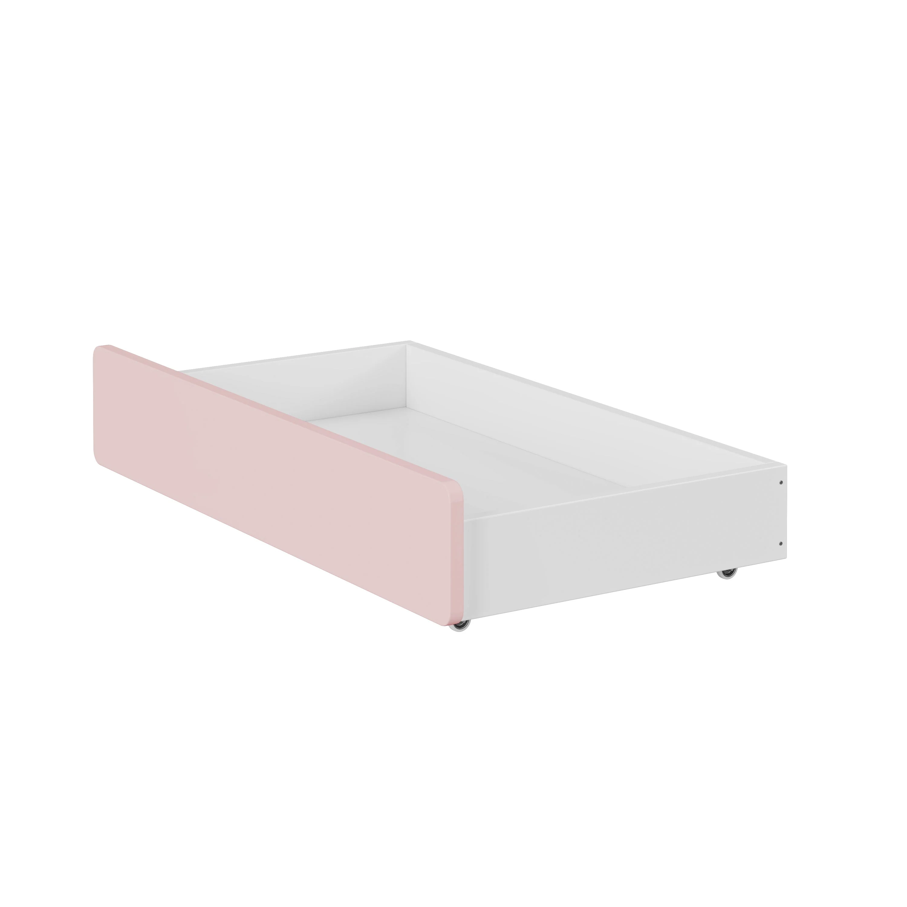 Children's Bed 90x190 with 2 Drawers, Solid Wood, Pink - Image 10