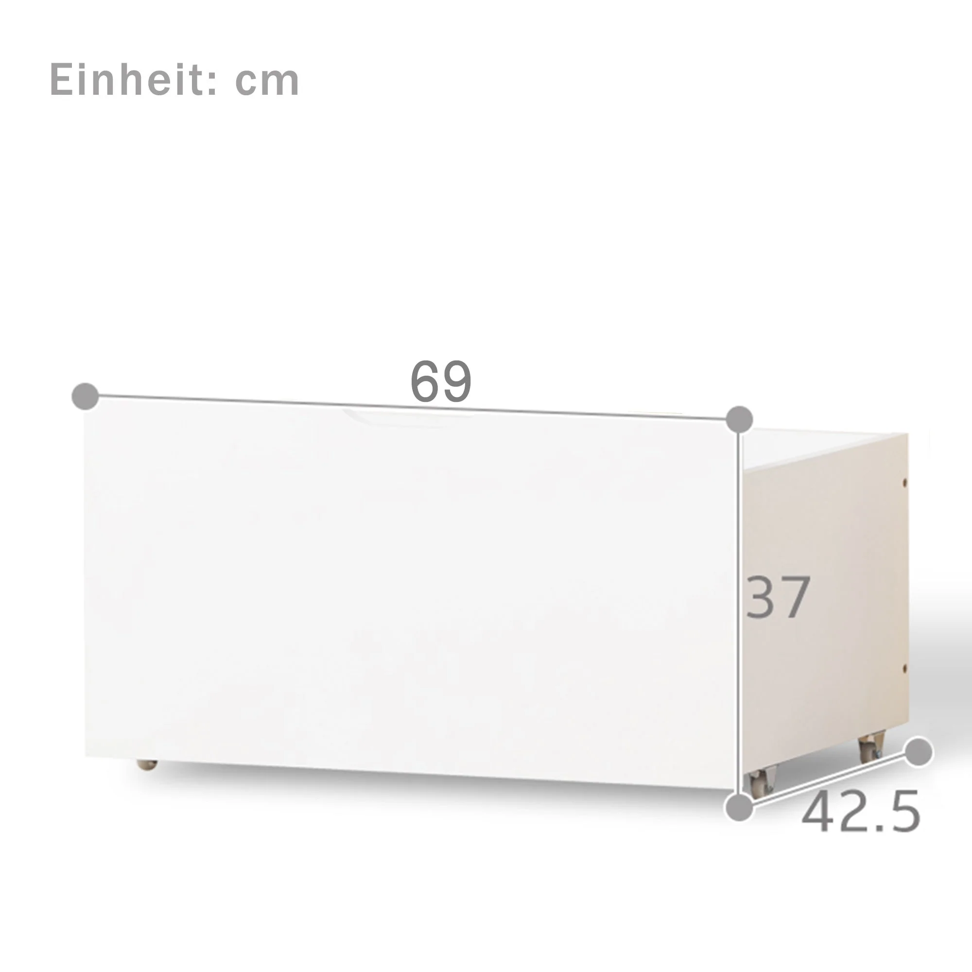 Children's Bed with Drawer and Fall Protection, 90x200 cm, Solid Pine Wood White & Oak - Image 9