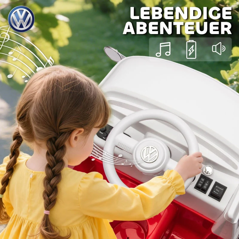 Children's Electric Car with 12V Dual Motor and MP3, Red - Image 7