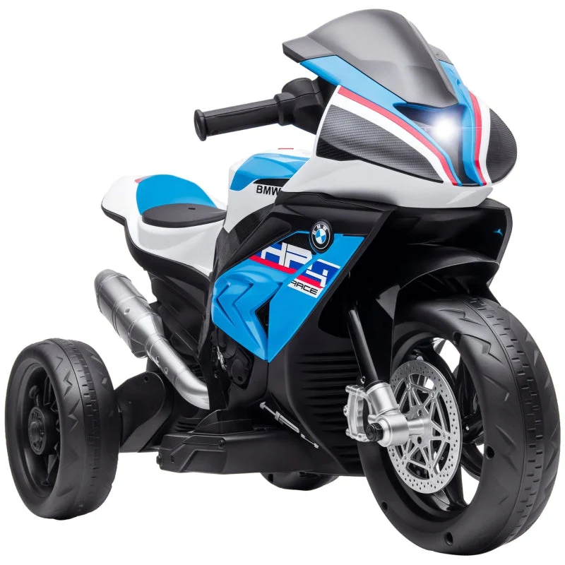Children's Motorcycle, Electric, Headlights, 3 Music Modes, Blue - Image 2