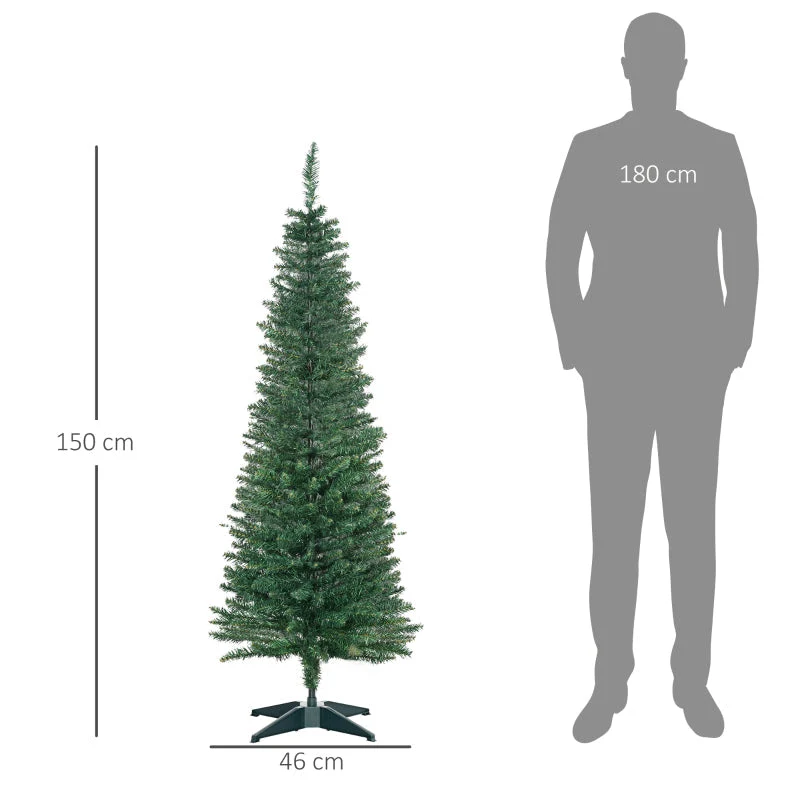 Christmas Tree, Artificial Fir, 1.5m, Green - Image 3