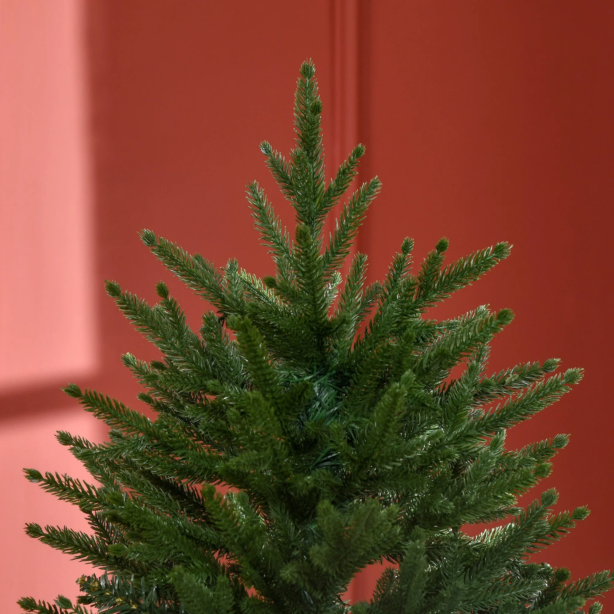 Christmas Tree, Artificial Fir, Realistic, Quick Assembly, Green Plastic - Image 7