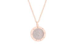 Circle Pave RG Pendant