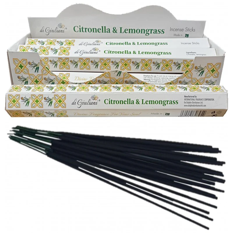 Citronella & Lemongrass Incense Sticks