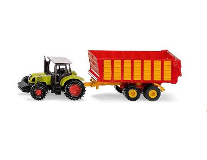 Claas w/Silage Trailer