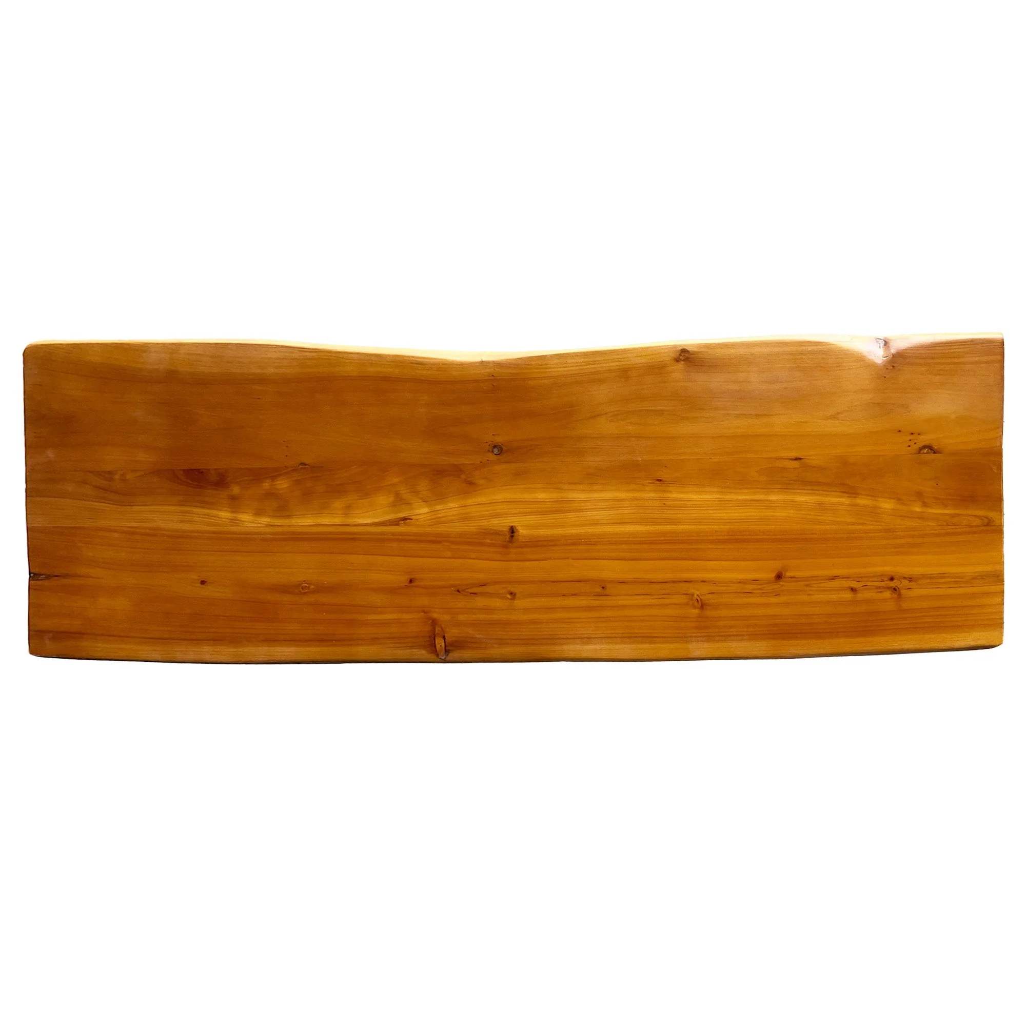 Coffee Table, 108 cm Rectangular Industrial Design with Hairpin Metal Legs, Solid Wood - Image 6