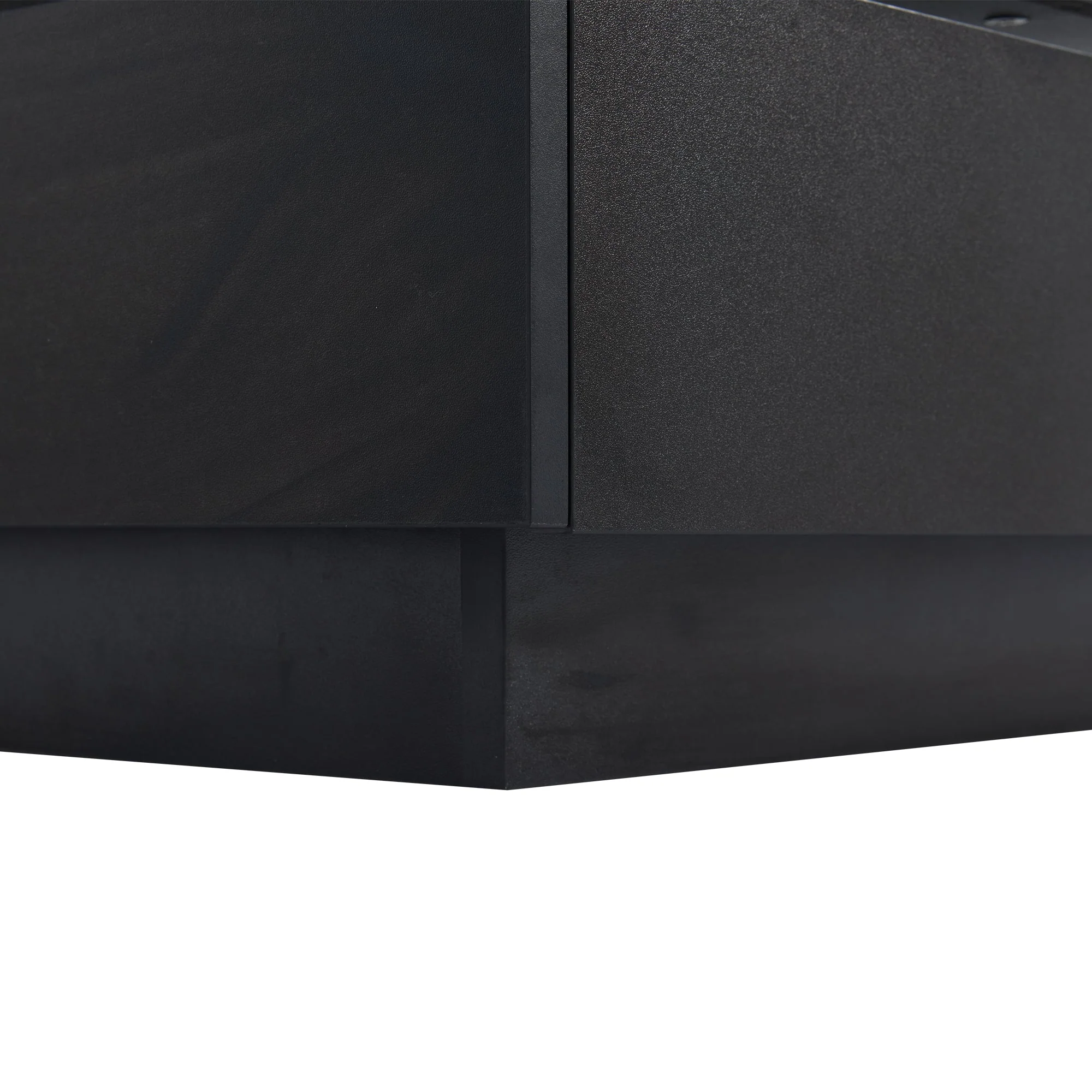 Coffee Table 360° Rotatable with 2 Shelves and Storage, Black - Image 8