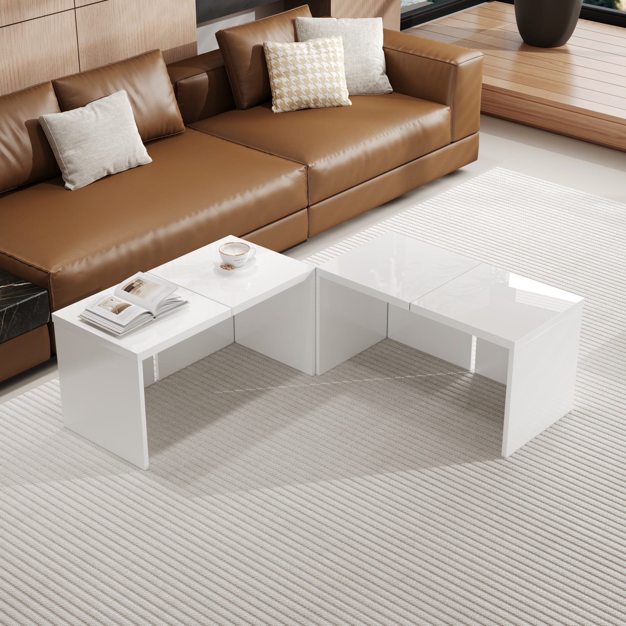 Coffee Table, DIY High Gloss Free Combination - Image 9