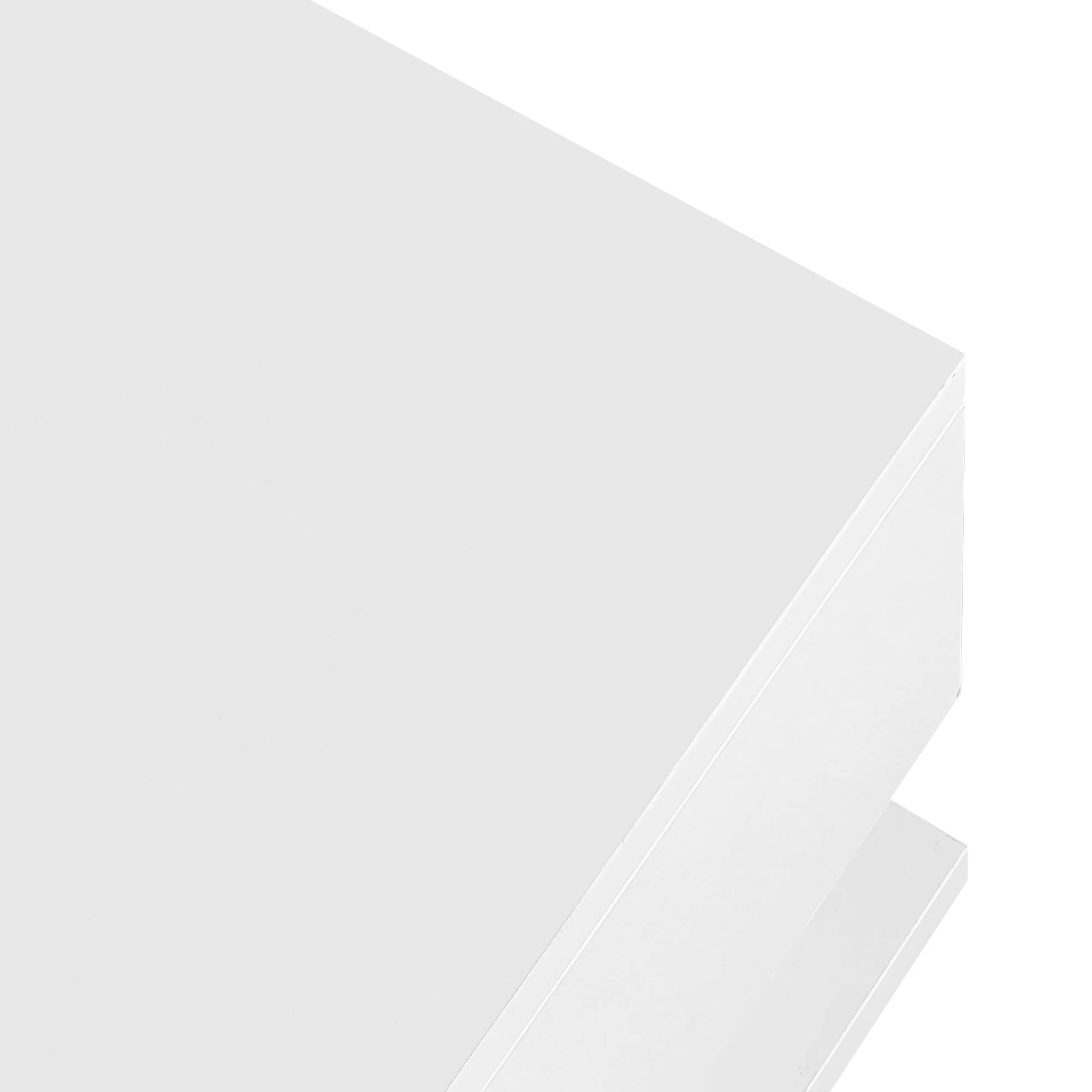 Coffee table, high-gloss white
Side table, coffee table, with glass and LED effect - Image 11