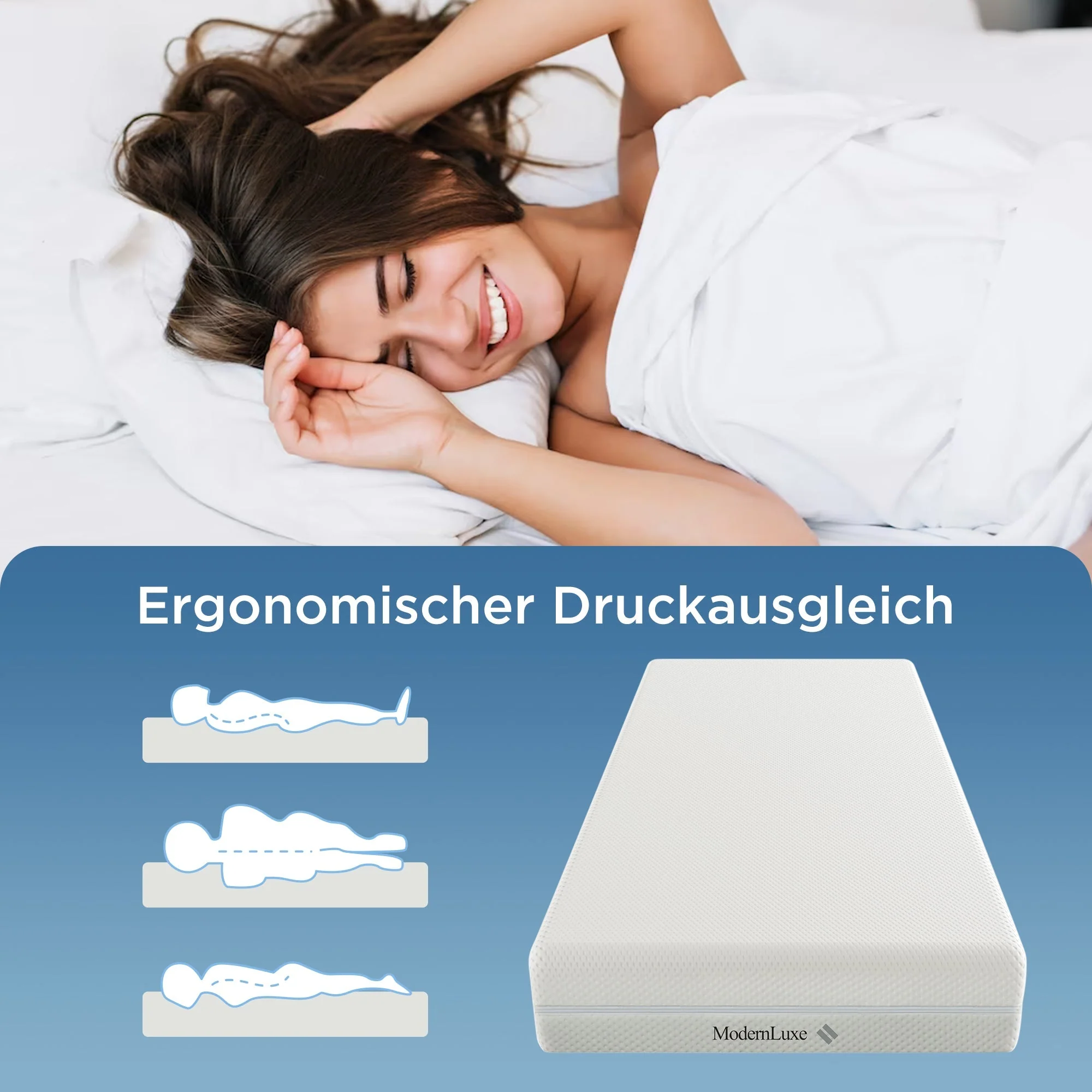 Cold Foam Mattress, 180x200, 7-Zone, 20cm High, H3/H2 - Image 6