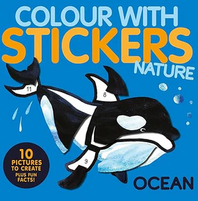 Colour with Stickers - Ocean