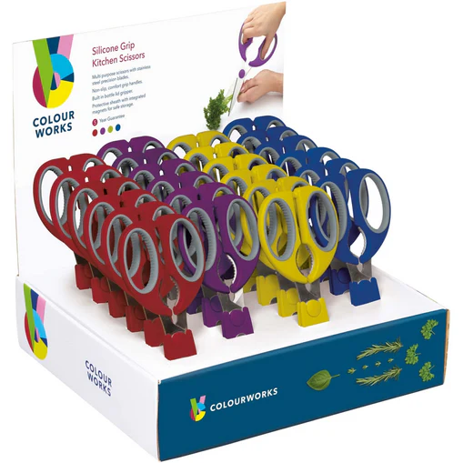 Colour Works Scissors w/Sheath
