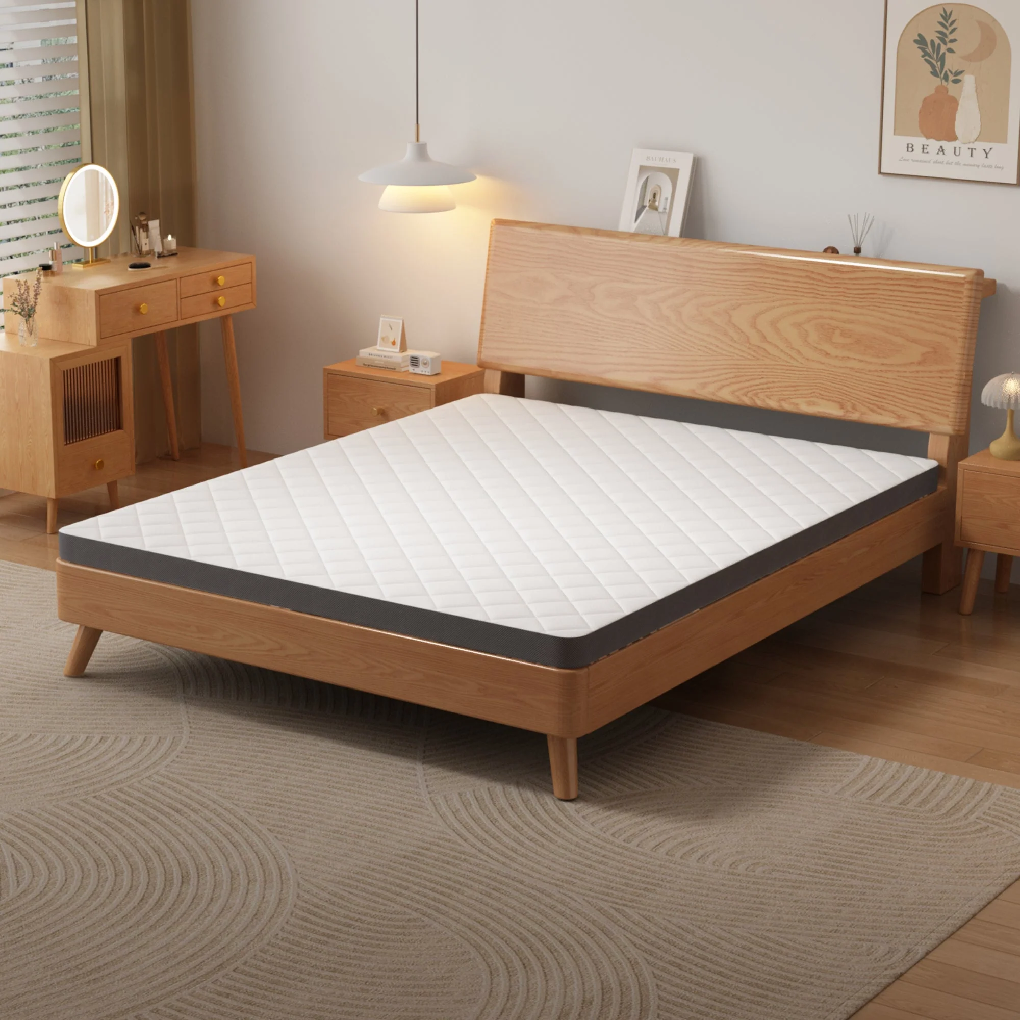 Comfortable Mattress H3, 7 Zone Foam, Medium Strength, 7cm Height, Oeko TEX Certified Foam - Image 8