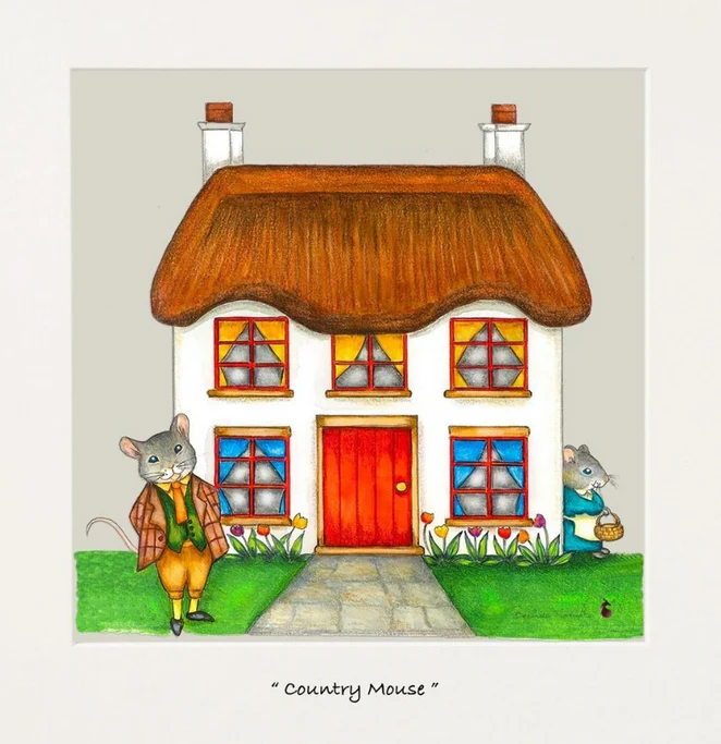 Country Mouse 6x6 BN