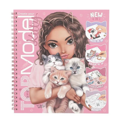 Create Your Kitty Colouring