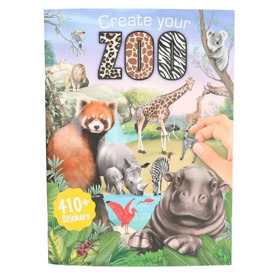 Create Your Zoo Colouring
