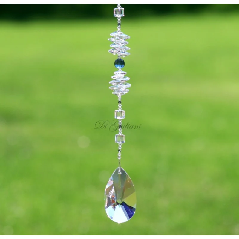 Crystal Beads Almond 64mm