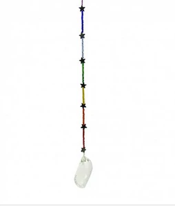 Crystal Beads Wave Pendalog 50mm