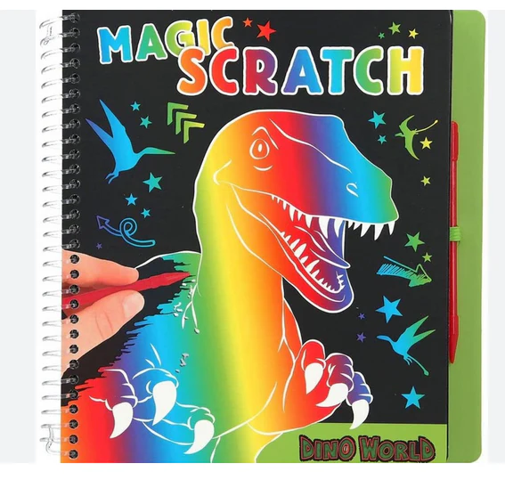 Dino World Magic Scratch