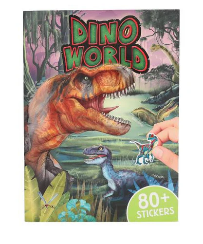 Dino World Puffy Stickers