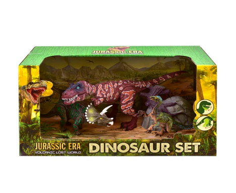 Dinosaur Playset 4 Piece
