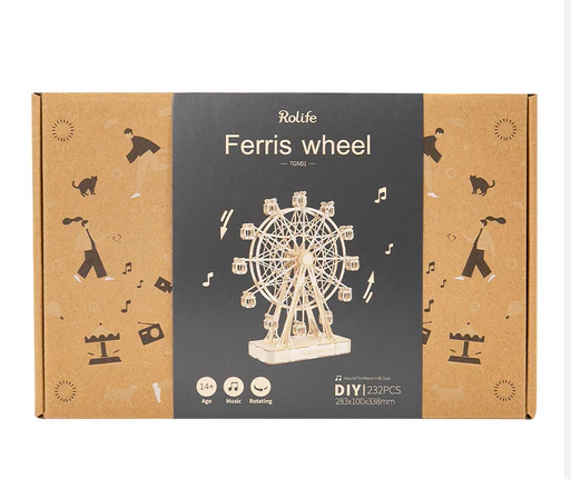 DIY Model Kit - Ferris Wheel Music Box