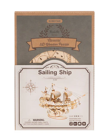 DIY Model Kit - Sailing Ship