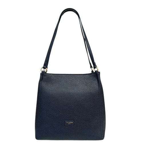 DJ Twin Handle Shoulder Bag - Navy