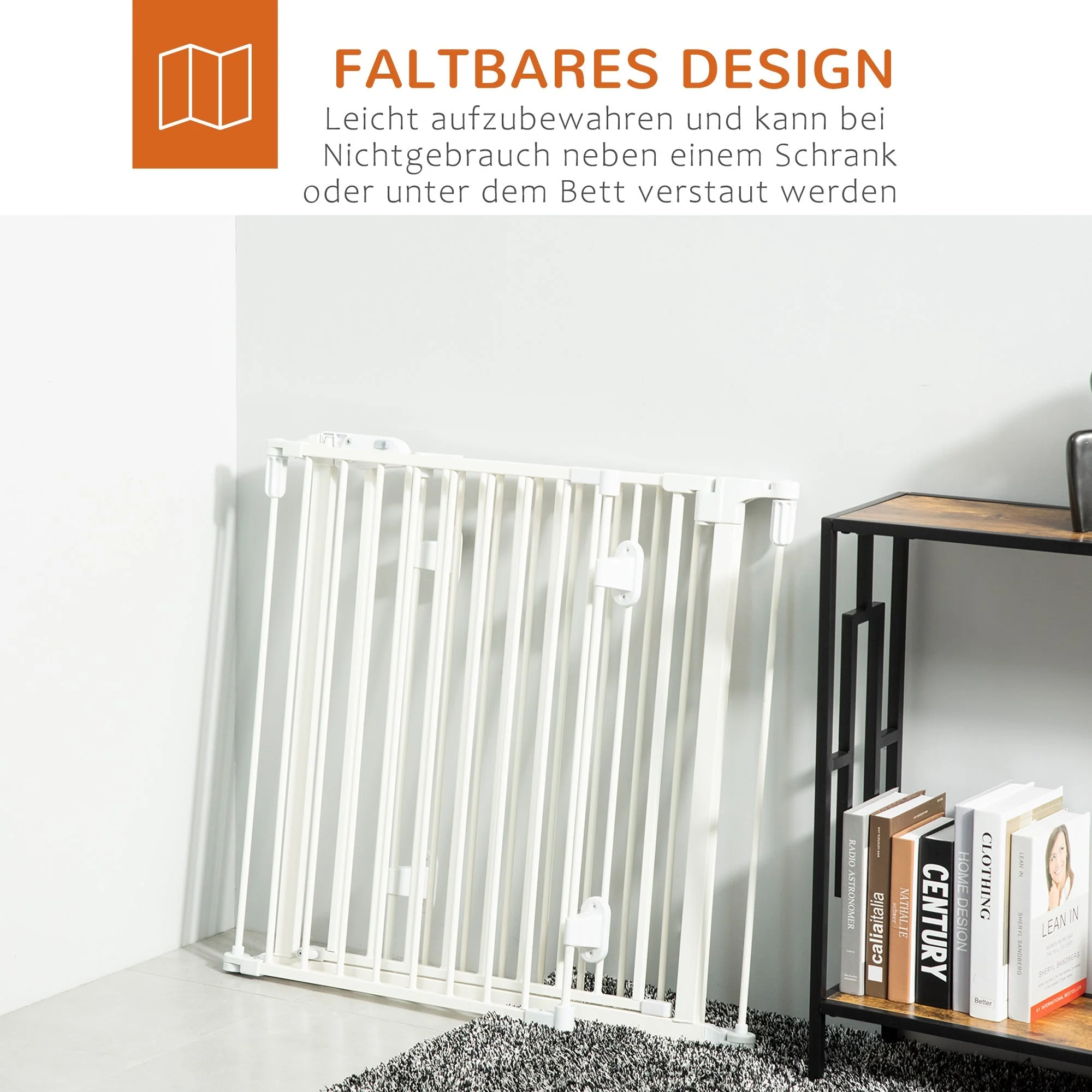 Dog Barrier, Configurable Foldable Automatic Door, Metal - Image 6