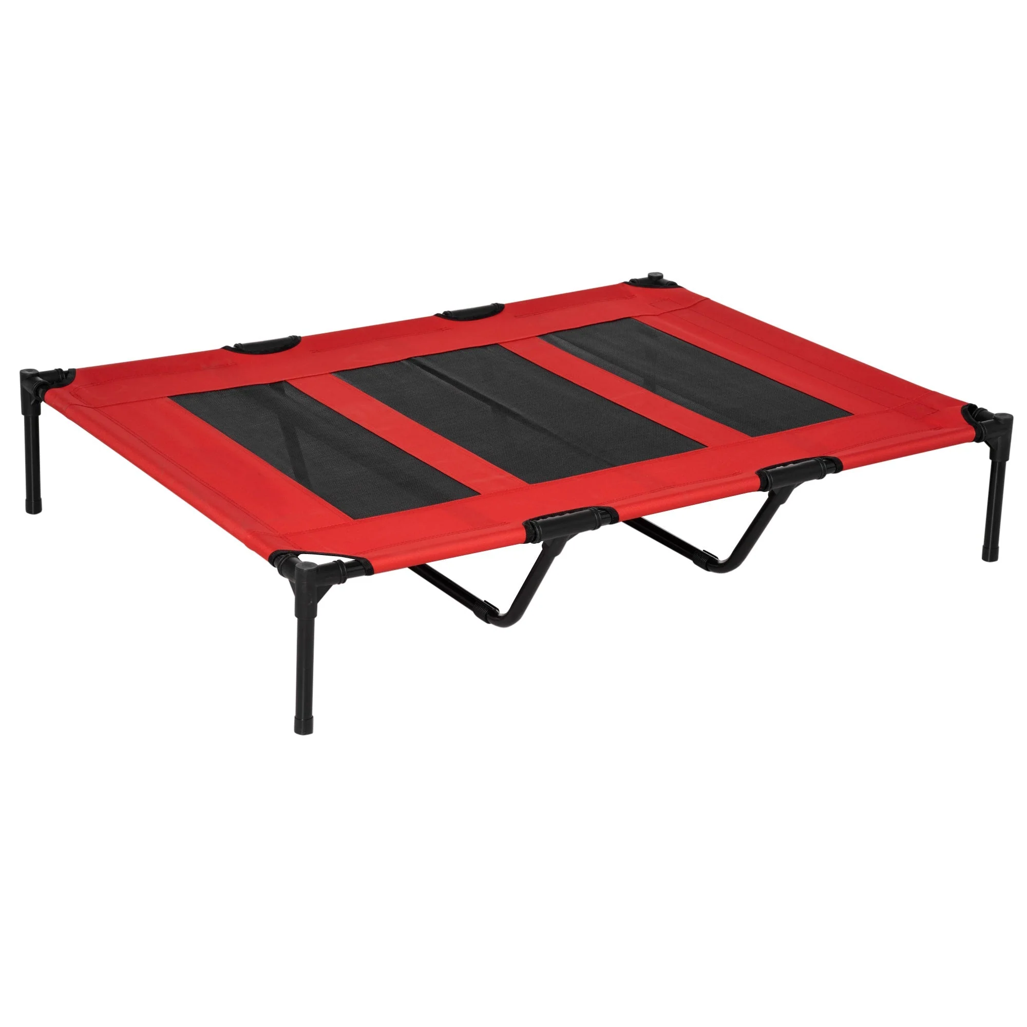 Dog Bed Elevated, Large Dogs, Metal Oxford Red - Image 2