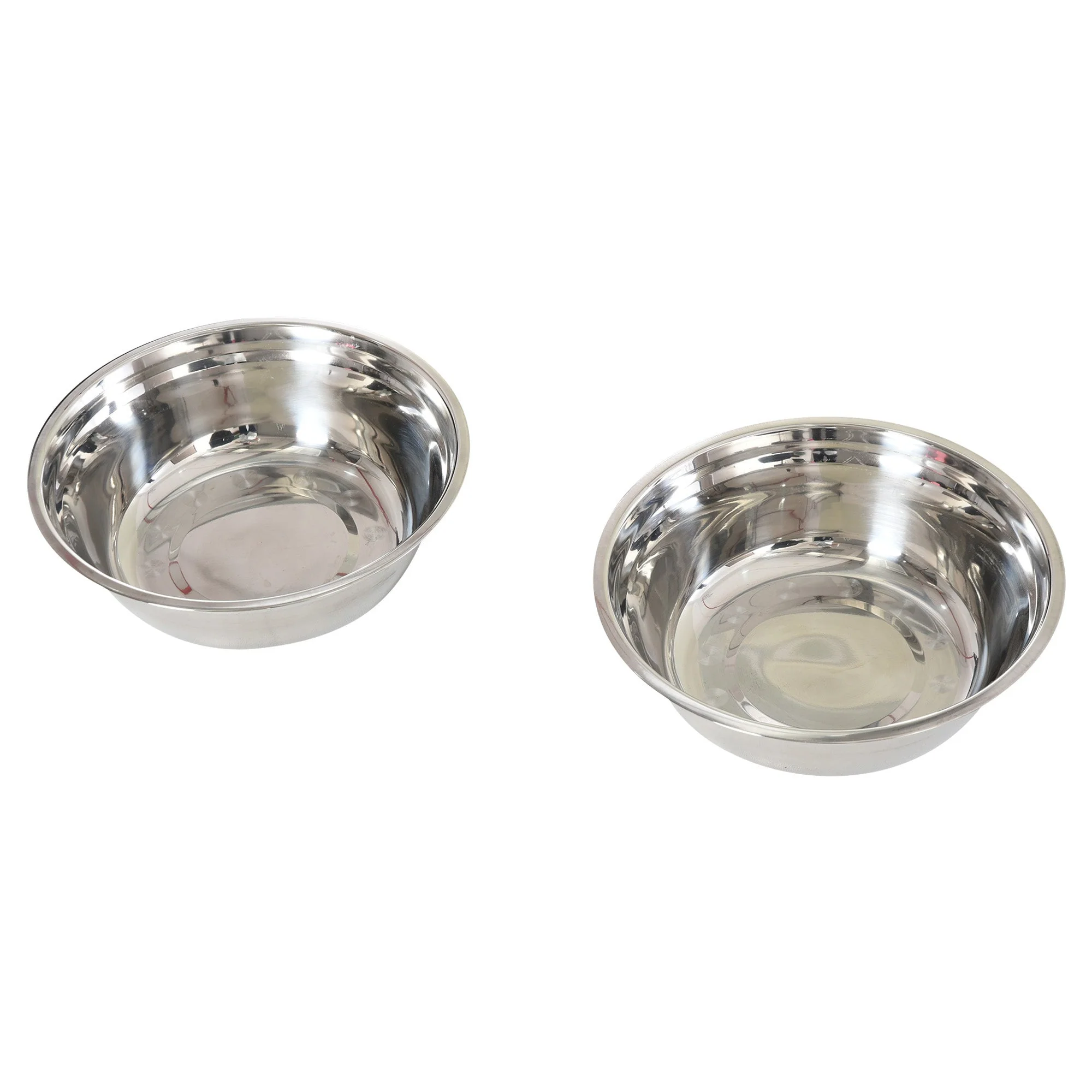 Dog Food Bowl, Elevated Feeder with Storage, 2 Stainless Steel Bowls, Espresso MDF - Image 7