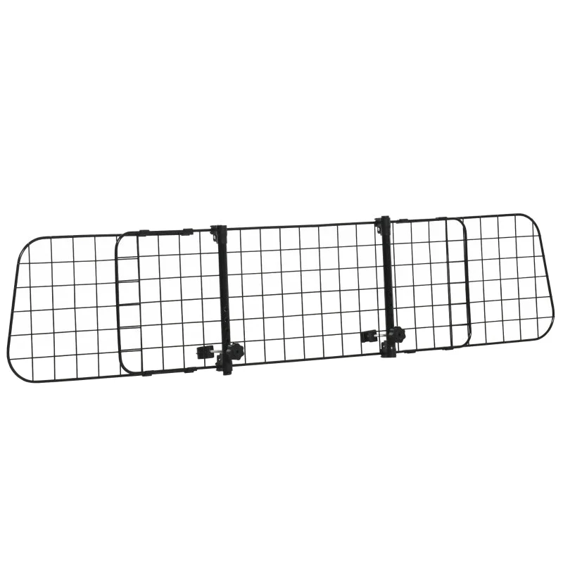 Dog Guard Car Safety Gate, Adjustable Width, Metal - Image 2