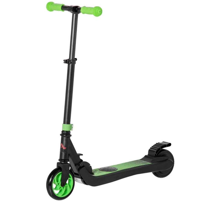 E-Scooter Electric Scooter with 120W Motor and 6 km Range, Green+Black - Image 2